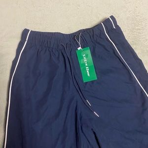 Navy Blue Baggy Pants